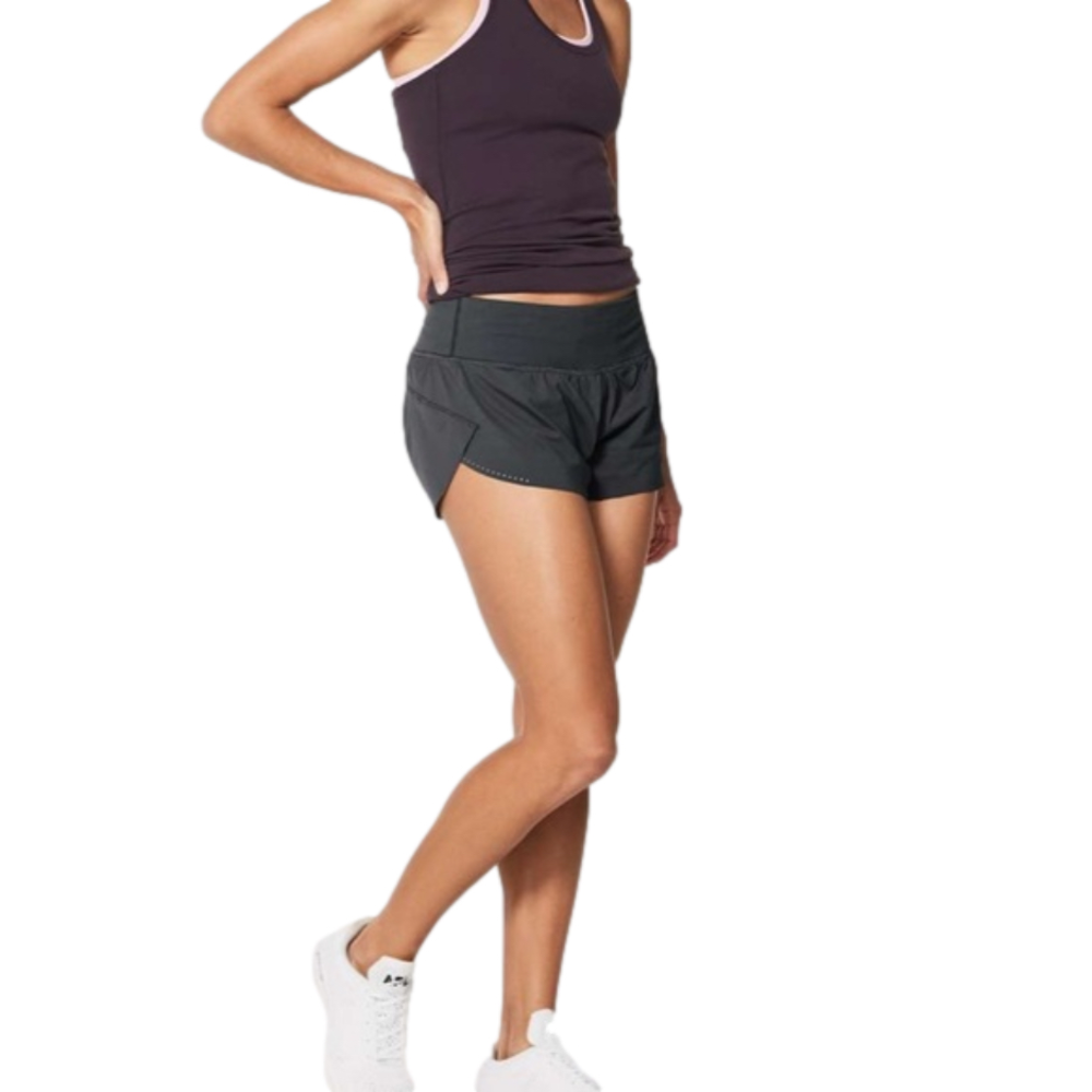 Rare Lululemon Chase Me Short 2.5" Dark Carbon